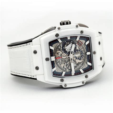 white hublot watch